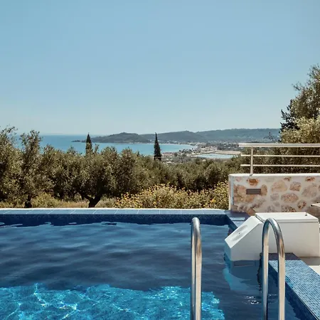 Villa Kamaria With Private Pool And Sea View, By Zantewize Alykes (Zakynthos)
