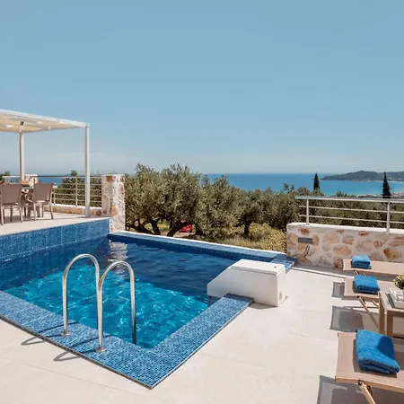Kamaria With Private Pool And Sea View, By Zantewize Villa Alykes (Zakynthos)