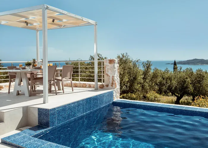 Kamaria With Private Pool And Sea View, By Zantewize Alykes (Zakynthos)