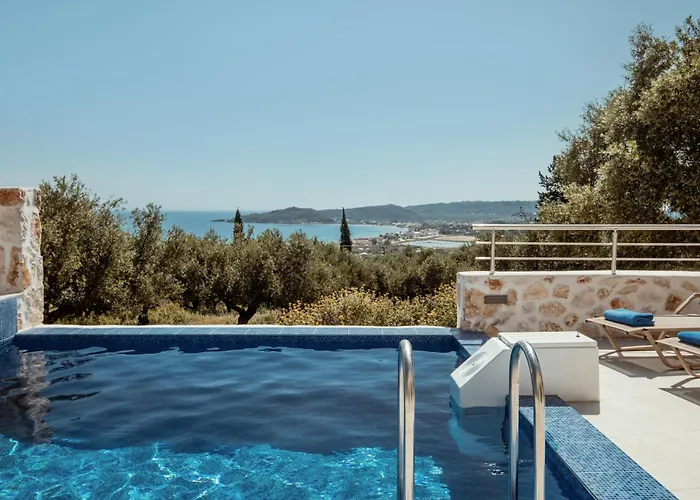Villa Kamaria With Private Pool And Sea View, By Zantewize Alykes (Zakynthos)