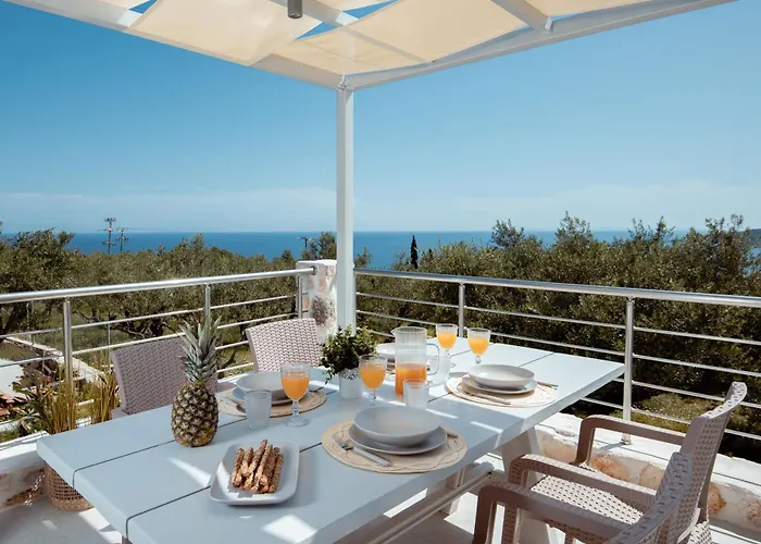 Kamaria With Private Pool And Sea View, By Zantewize Alykes (Zakynthos)